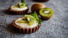 Mini-tartelettes kiwi/coco