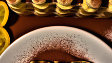 Tiramisu au citron et café