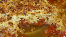 Crumble de tomates maison