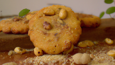 Cookies aux noisettes et cacahuètes
