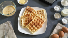Gaufres traditionnelles et moelleuses