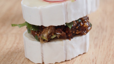 En-Cas de Caprice des Dieux et son chutney figues et roquette