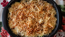 Gratin de hachis de campagne courgettes et aubergine