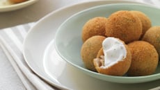 Croquettes de pommes de terre panées au Boursin cuisine au roquefort