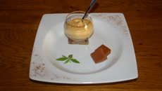 Mousse au caramel