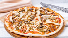Pizza au poulet classique