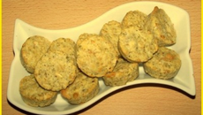 Sablés au chèvre et flocons d'avoine