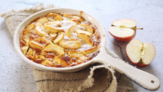Clafouti pommes et cannelle