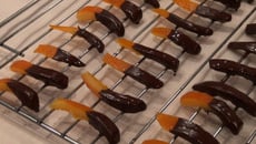 Orangettes au chocolat