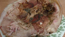 Rouelle de porc braisé traditionnelle