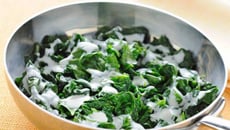 Épinards à la crème