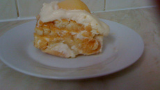 Tiramisu saveur vanille aux poires