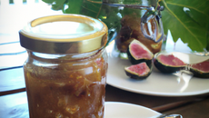 Confiture de reines-claudes et de figues