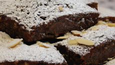 Gâteau au chocolat et poudre d'amandes