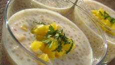Perles du Japon au lait de coco et mangue