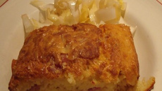 Cake au jambon et gruyère râpé