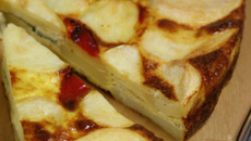 Frittata de pommes de terre, Mayonnaise et Moutarde