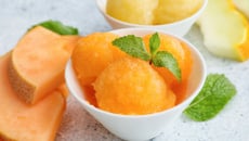 Sorbet au melon au Monsieur Cuisine