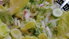 Salade d'endives et concombre