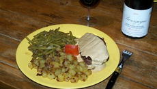 Magret de canard au porto