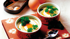Œufs cocotte en persillade