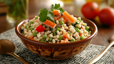 Salade de blé au surimi