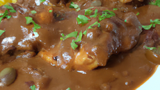 Poulet au chocolat maison