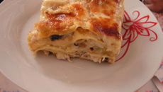 Lasagnes gourmandes au poulet