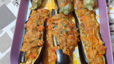 Aubergine farcie facile