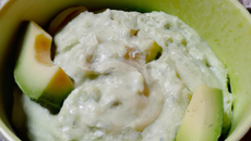 Dip d'avocat au concombre