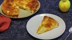 Pizza sucrée façon tarte tatin