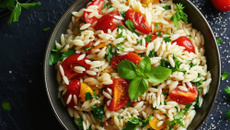Salade d'Orzo au basilic