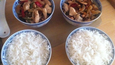 Poulet sauté aux noix de cajou