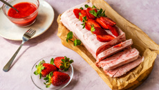 Semifreddo aux fraises