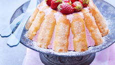 Charlotte aux fraises peu calorique