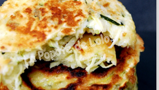 Beignets de courgettes et féta et sauce yaourt mentholée