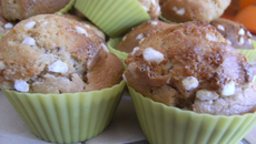 Muffins à la vanille et pépites de chocolat