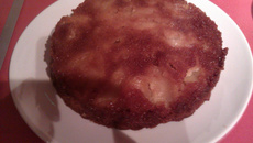 Gâteau aux pommes caramélisées façon Tatin