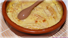 Gratin de pêches