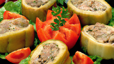 Navets farcis à la jardinière