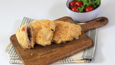 Cordon bleu au roquefort et tomates séchées