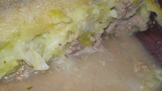 Hachis parmentier aux légumes et sa croûte au parmesan