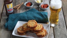 Mini-croques basques au chorizo et concassé de poivrons