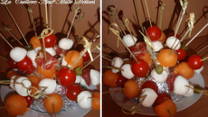 Hérisson apéritif au melon et jambon