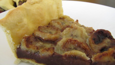 Tarte chocolat banane avec sa pâte maison