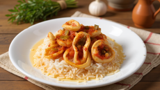 Anneaux d'encornets à la provençale