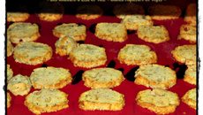 Sablé roquefort et thym