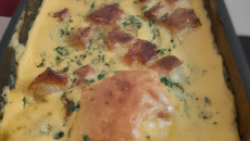 Gratinée d'œufs au foie gras