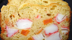 Cake au surimi et aux carottes