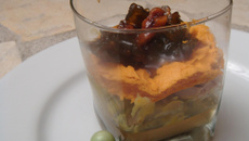 Duo de tomate et foie gras